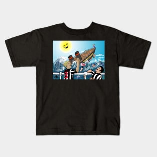 Tarra... Farewell... Bon Voyage... Auf Weidersehen... Kids T-Shirt